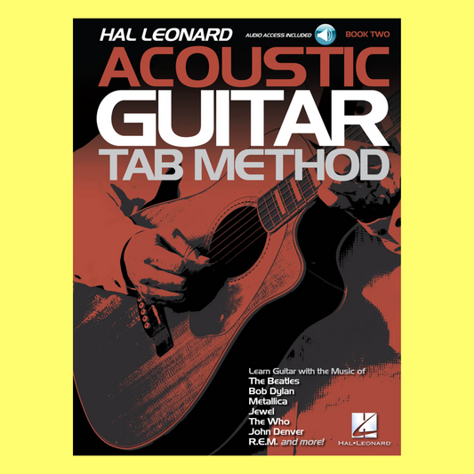 Hal Leonard Acoustic Guitar Tab Method - Book 2 (Book/Ola)