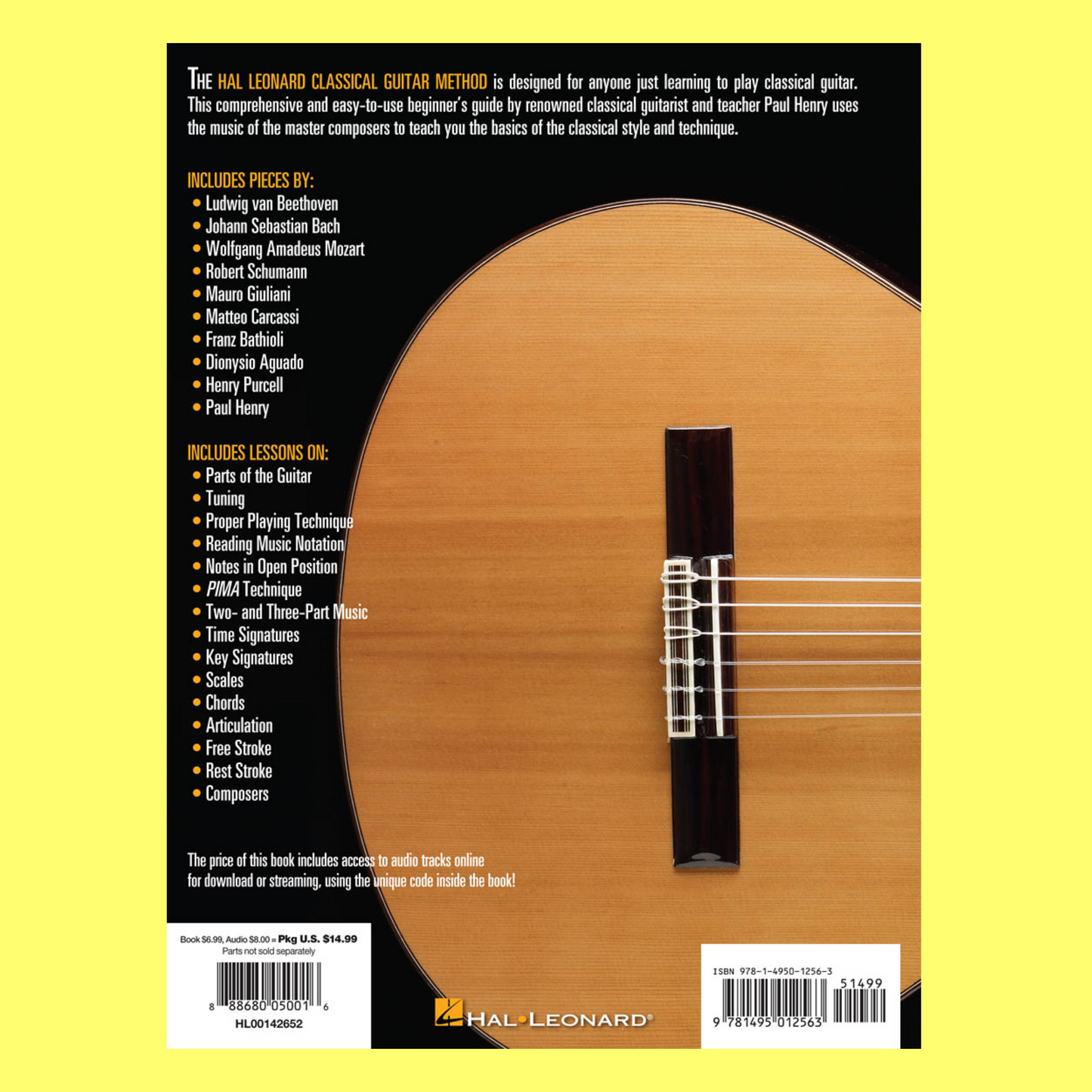 Hal Leonard Guitar Tab Method - Classical Guitar Book/Ola