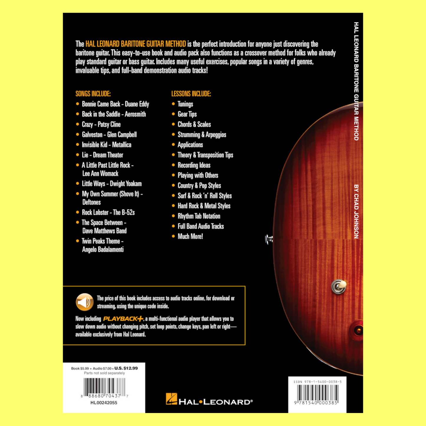 Hal Leonard Guitar Method - Baritone Book 1 (Book/Ola)