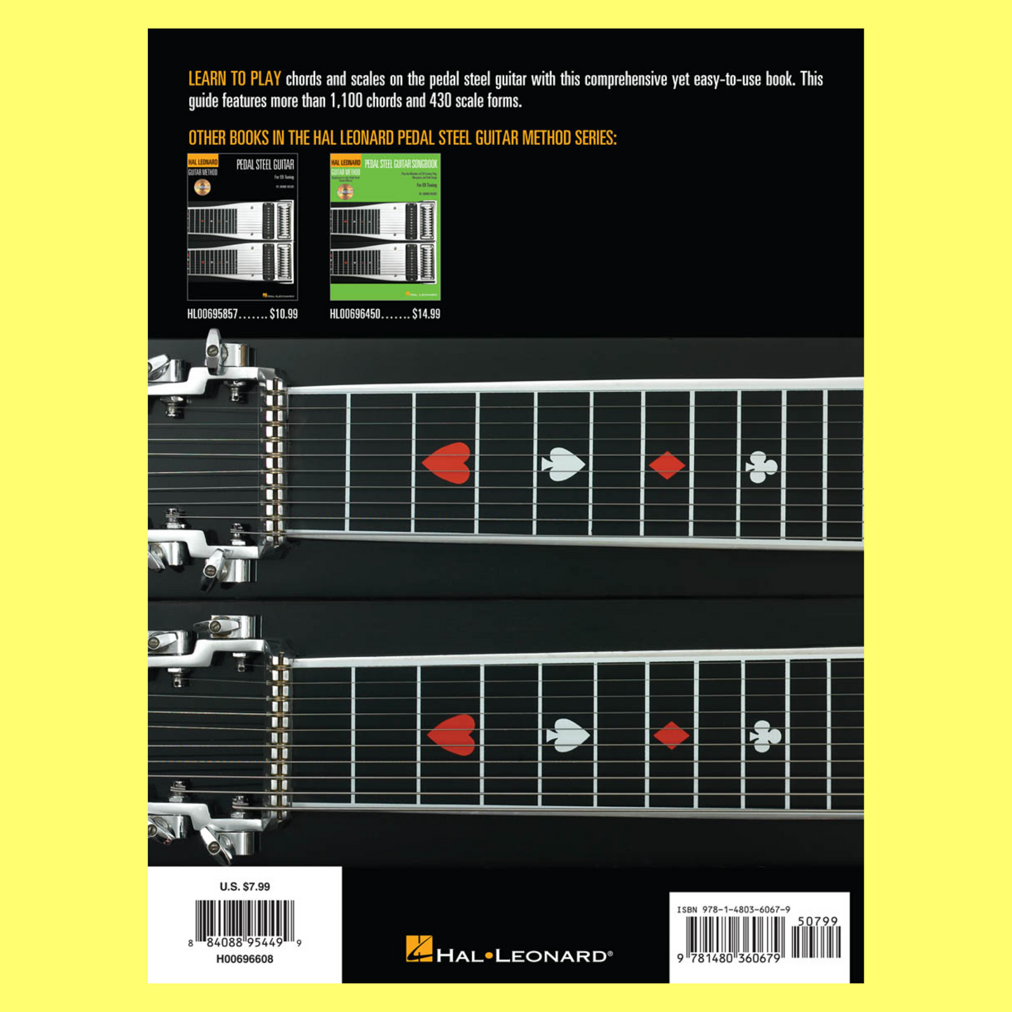 Hal Leonard Guitar Method - Pedal Steel Chords & Scales Book