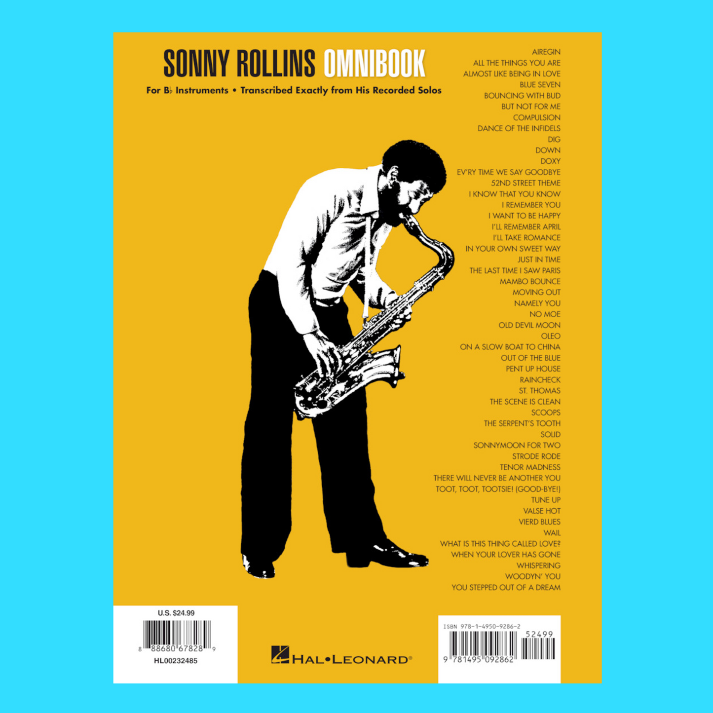 Sonny Rollins Omnibook - B Flat Instruments