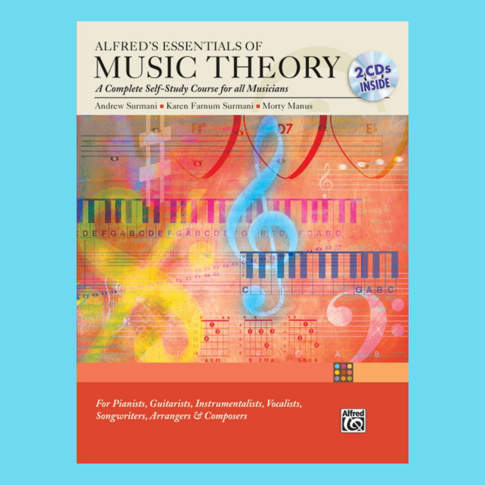 Alfred's Essentials Of Music Theory - Self Study Course (Book/2Cds)