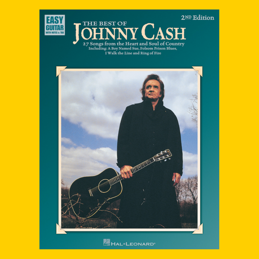 The Best Of Johnny Cash - Easy Guitar Notes & Tab Book (2nd Edition)