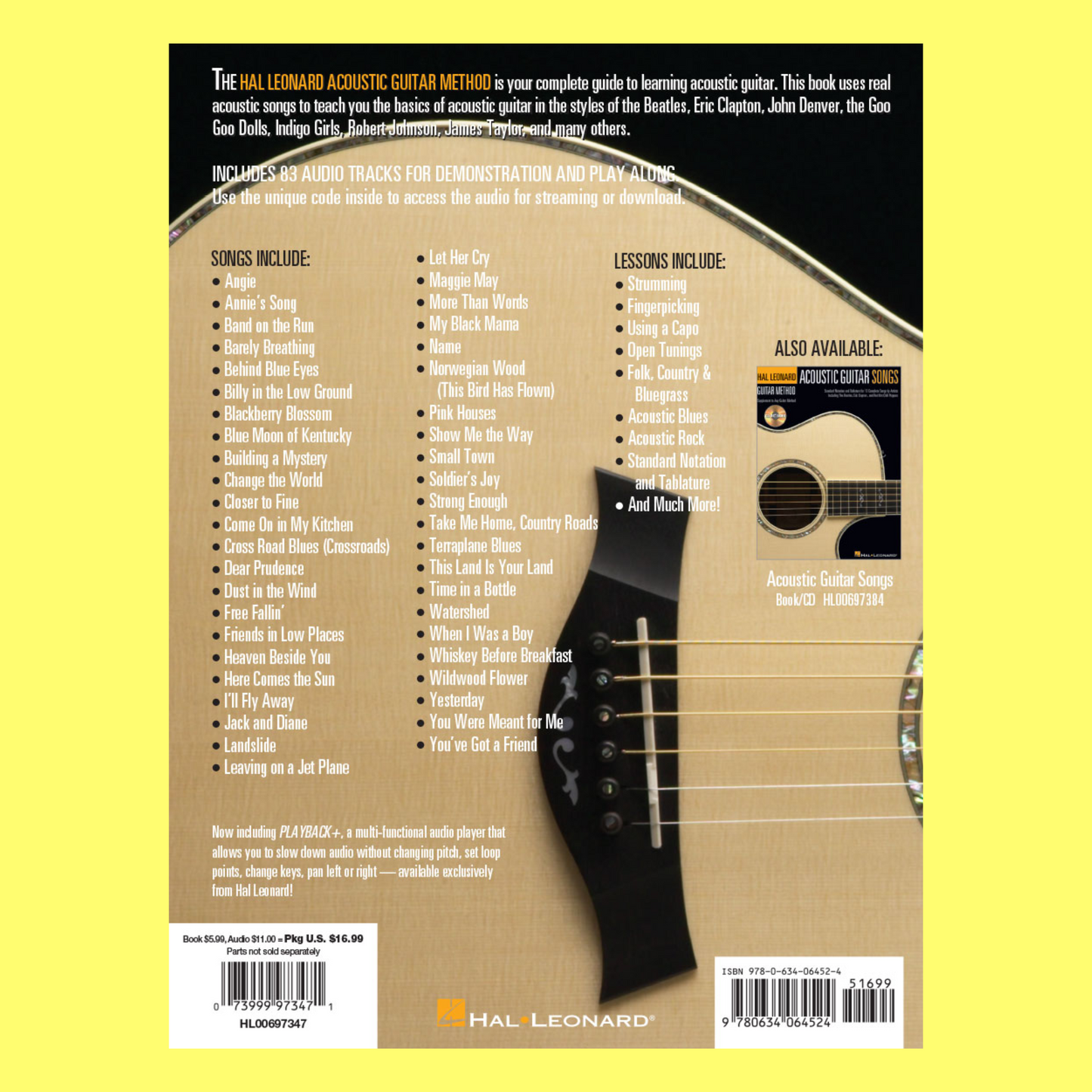 Hal Leonard Guitar Method - Acoustic Guitar Book 1 (Book/Ola)