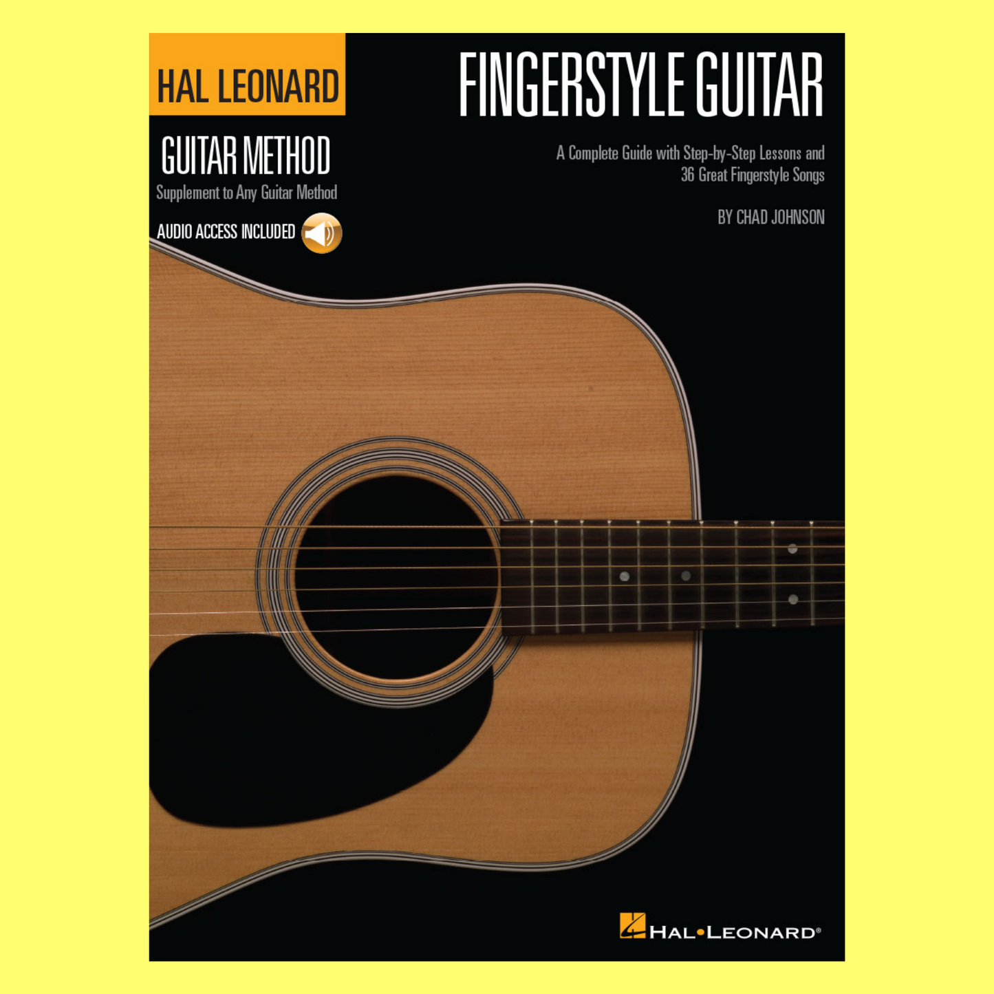 Hal Leonard Guitar Method - Fingerstyle Guitar Book (Book/Ola)