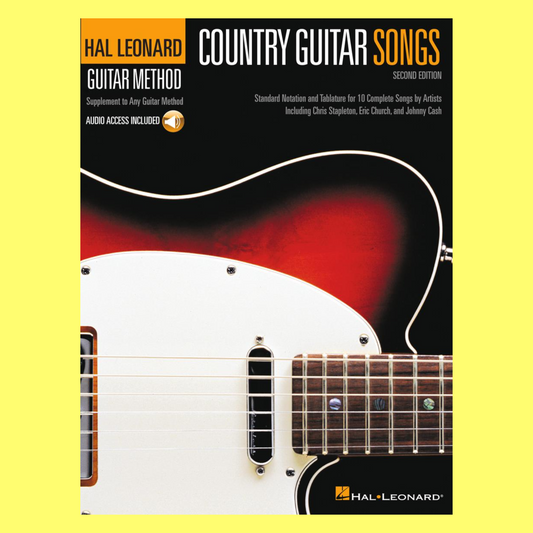 Hal Leonard Guitar Method - Country Guitar Songbook (Book/Ola) 2nd Edition