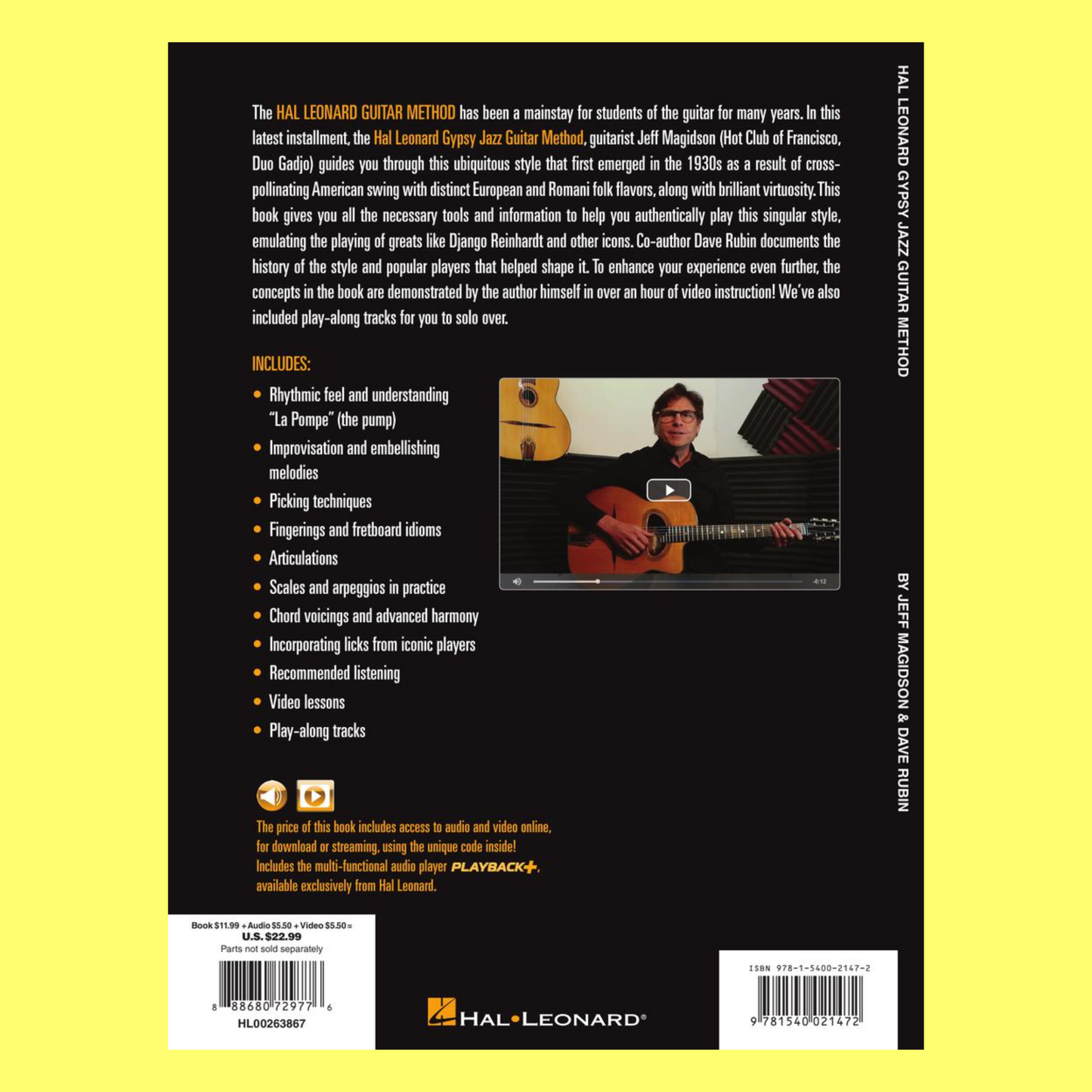 Hal Leonard Guitar Method - Gypsy Jazz Guitar (Book/Olm)