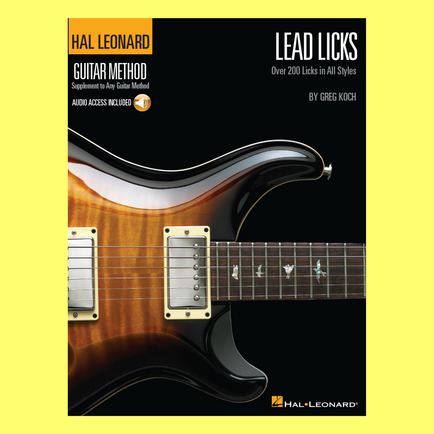 Hal Leonard Guitar Method - Lead Licks Book (Book/Ola)