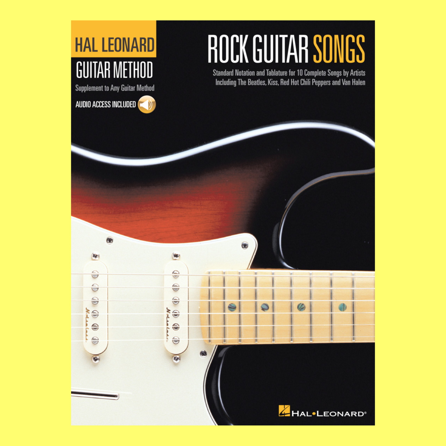 Hal Guitar Guitar Method - Rock Guitar Songbook (Book/Ola)