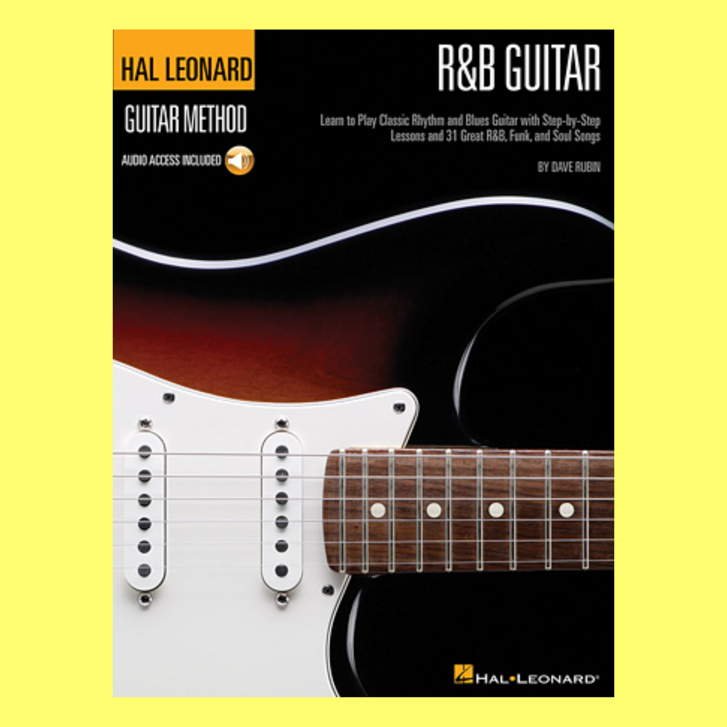 Hal Leonard Guitar Method - Rhythm & Blues Guitar Book (Book/Ola)