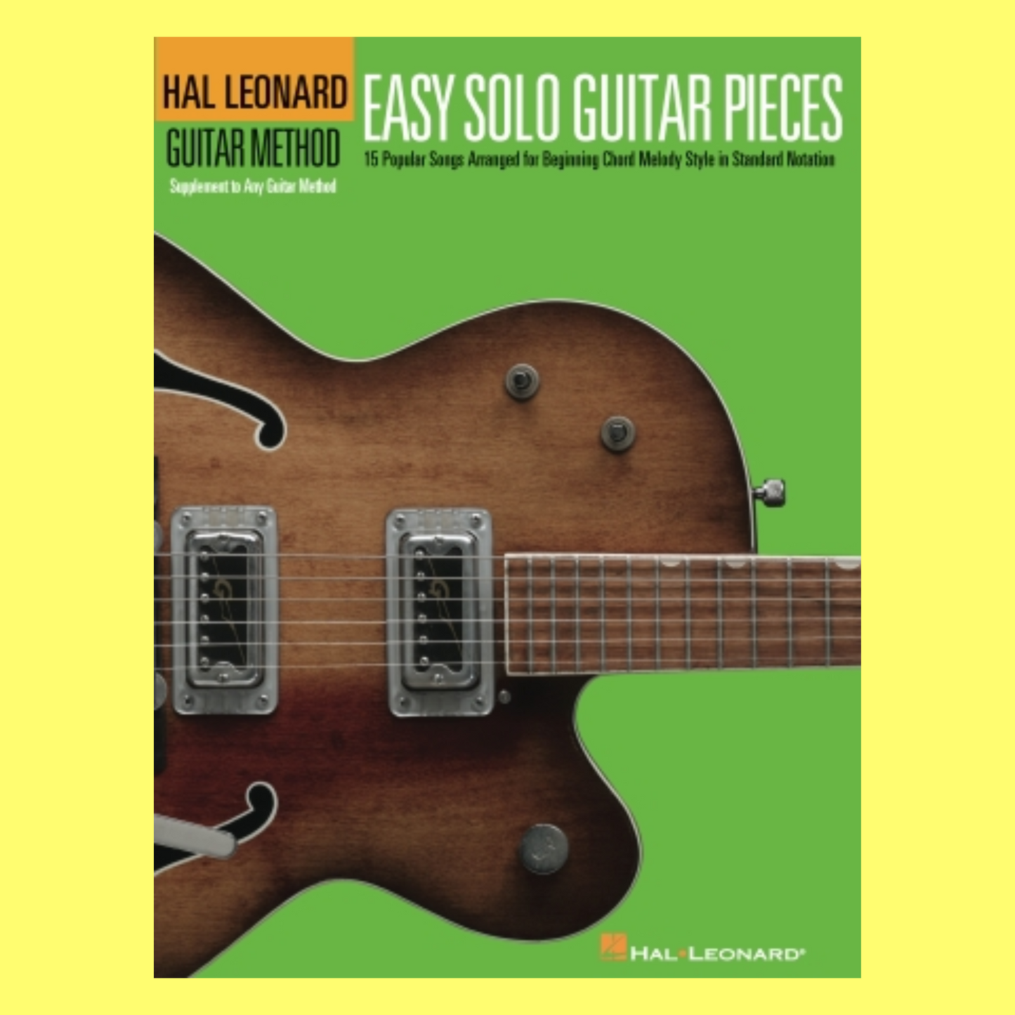 Hal Leonard Guitar Method- Easy Solo Guitar Pieces Book