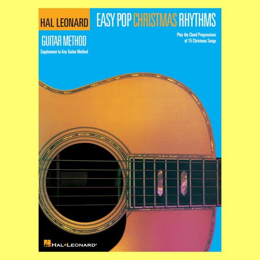 Hal Leonard Guitar Method - Easy Pop Christmas Rhythms Book