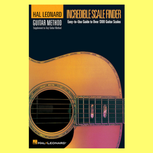 Hal Leonard Guitar Method - Incredible Scale Finder Book (Small)