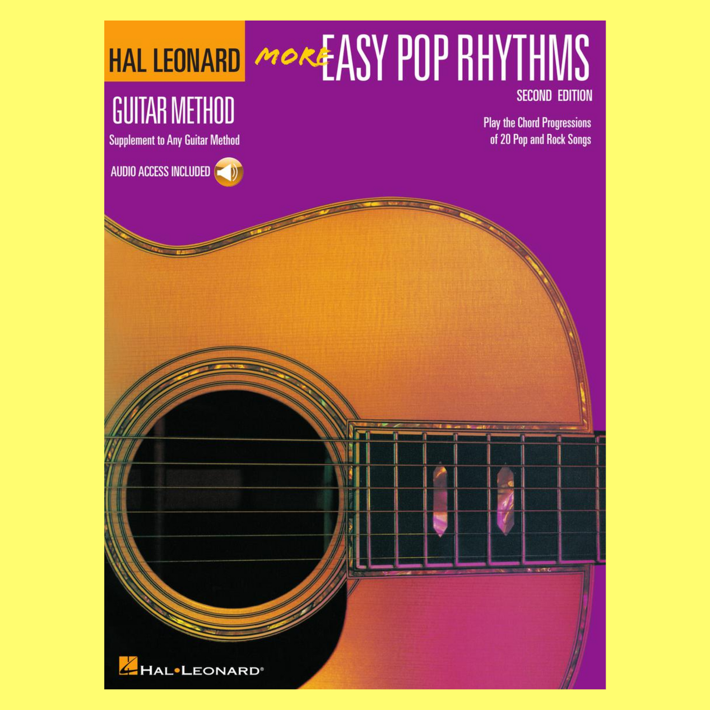 Hal Leonard Guitar Method - More Easy Pop Rhythms Book/Ola (3rd Edition)