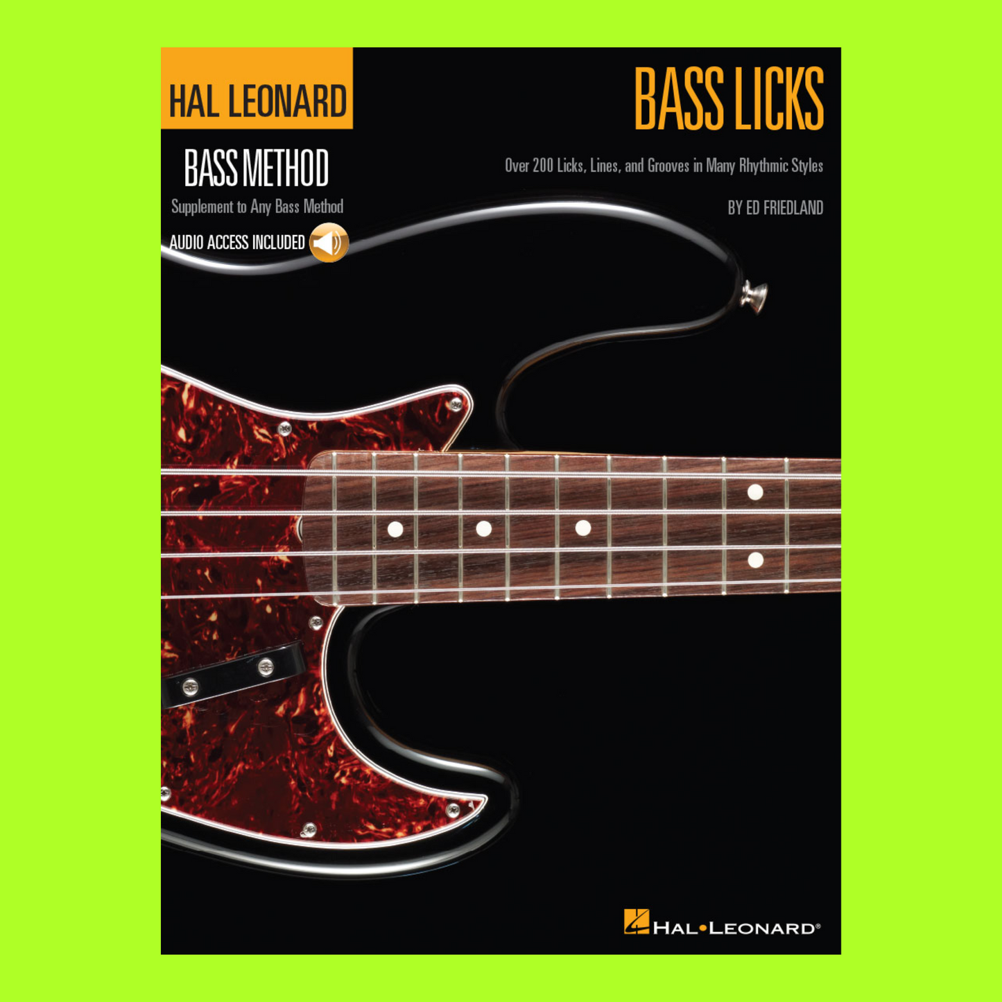 Hal Leonard Bass Method - Bass Licks (Book/Ola)