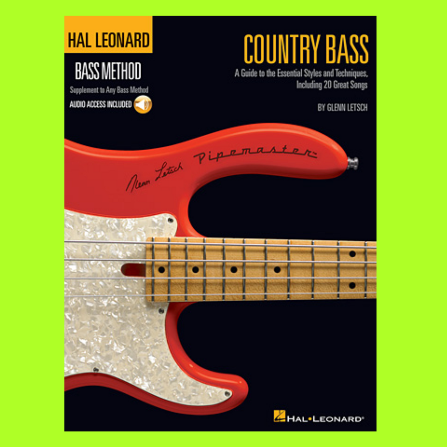Hal Leonard Bass Method - Country Bass Book/Ola