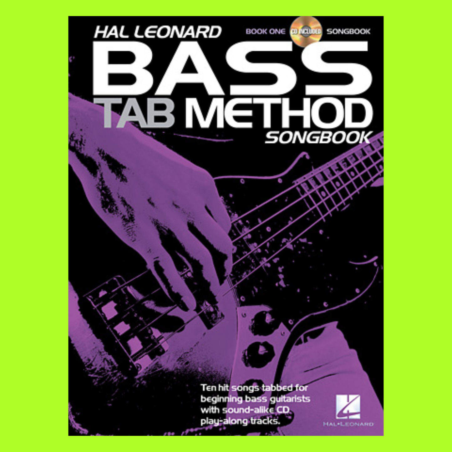 Hal Leonard Bass Tab Method - Songbook 1 (Book/Cd)