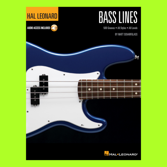 Hal Leonard Bass Method - 500 Bass Lines In All Styles Book/Ola