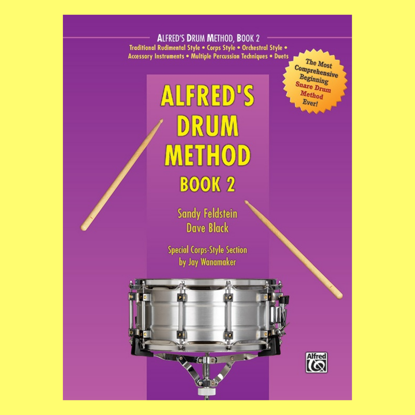 Alfred's Drum Method - Snare Drum Book 2