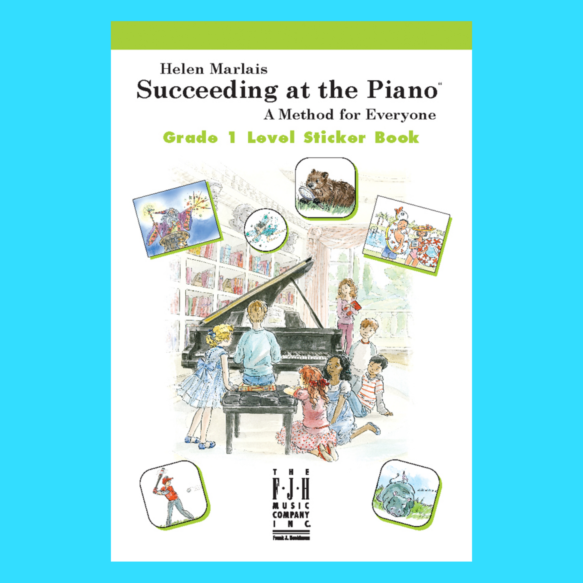 Succeeding At The Piano - Grade 1 Sticker Book