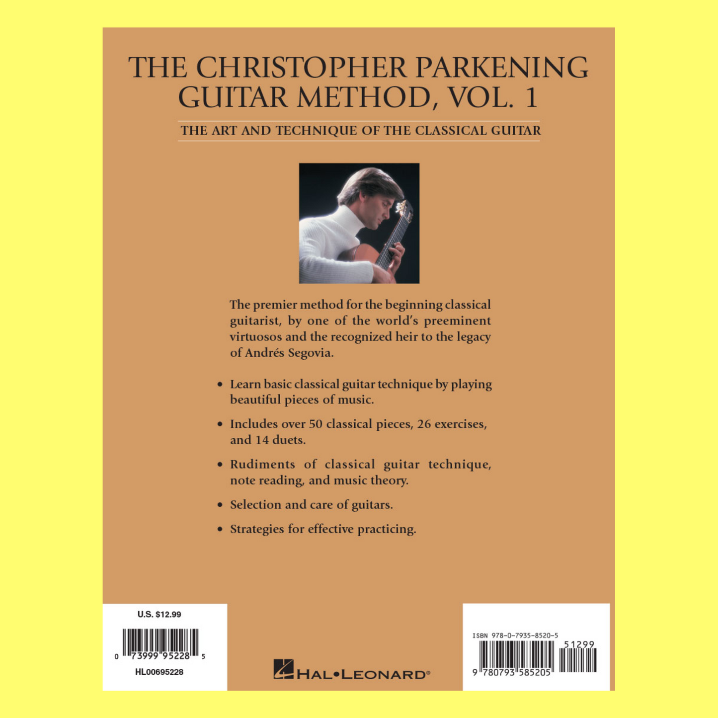 Christopher Parkening - Guitar Method Volume 1 Book (Revised Edition)