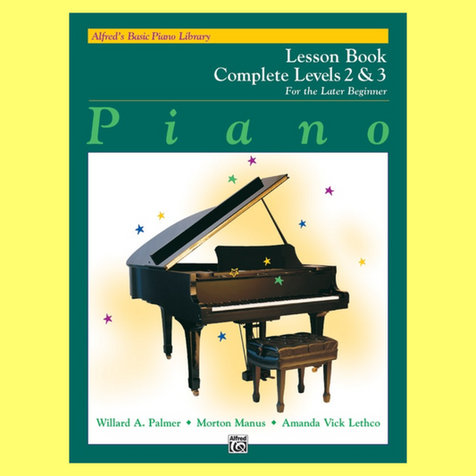 Alfred's Basic Piano Library -  Complete Lesson Book 2 & 3