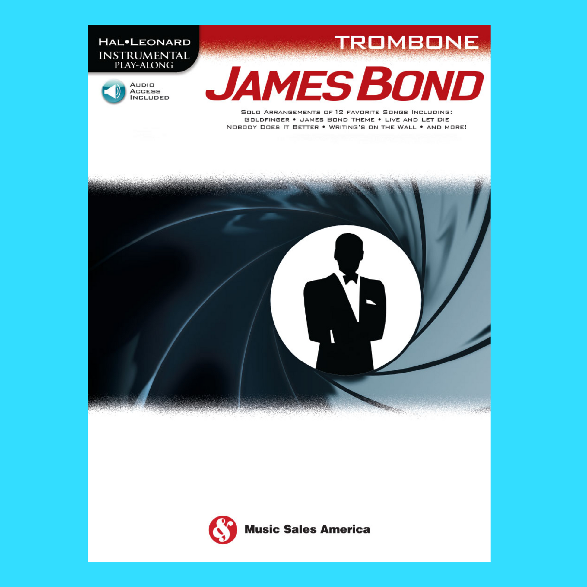 James Bond For Trombone - Play Along Book & Online Audio
