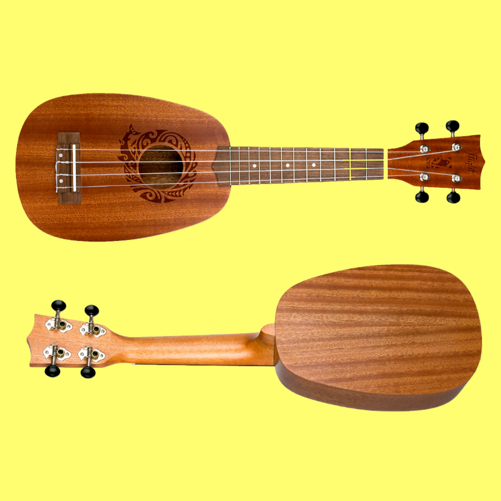 Flight pineapple ukulele deals