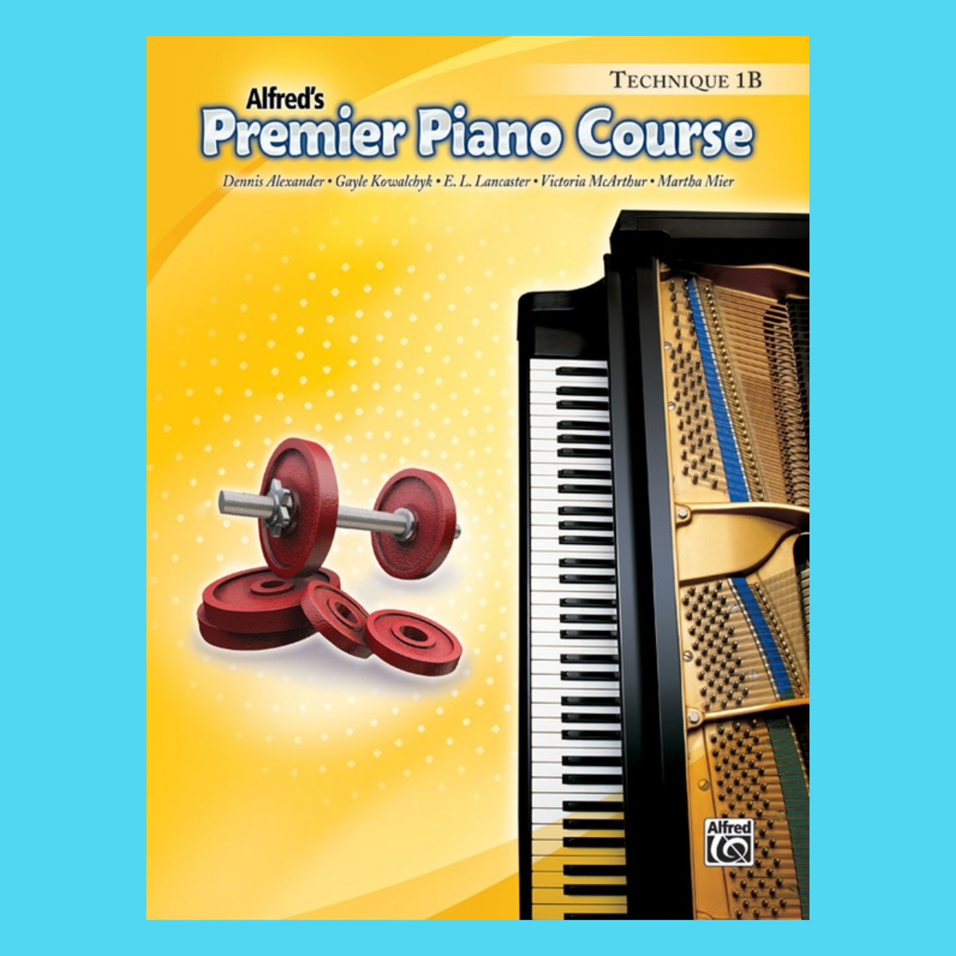 Alfred's Premier Piano Course Technique Book 1B