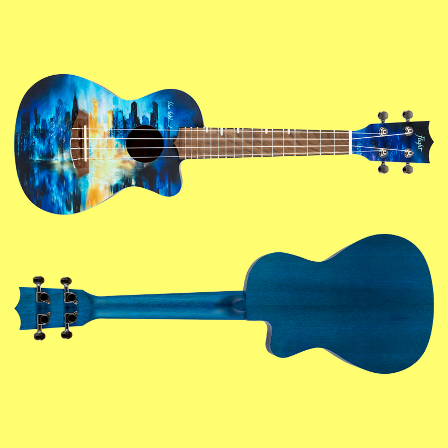 Flight Elise Ecklund Signature Concert Ukulele with Padded Gig Bag