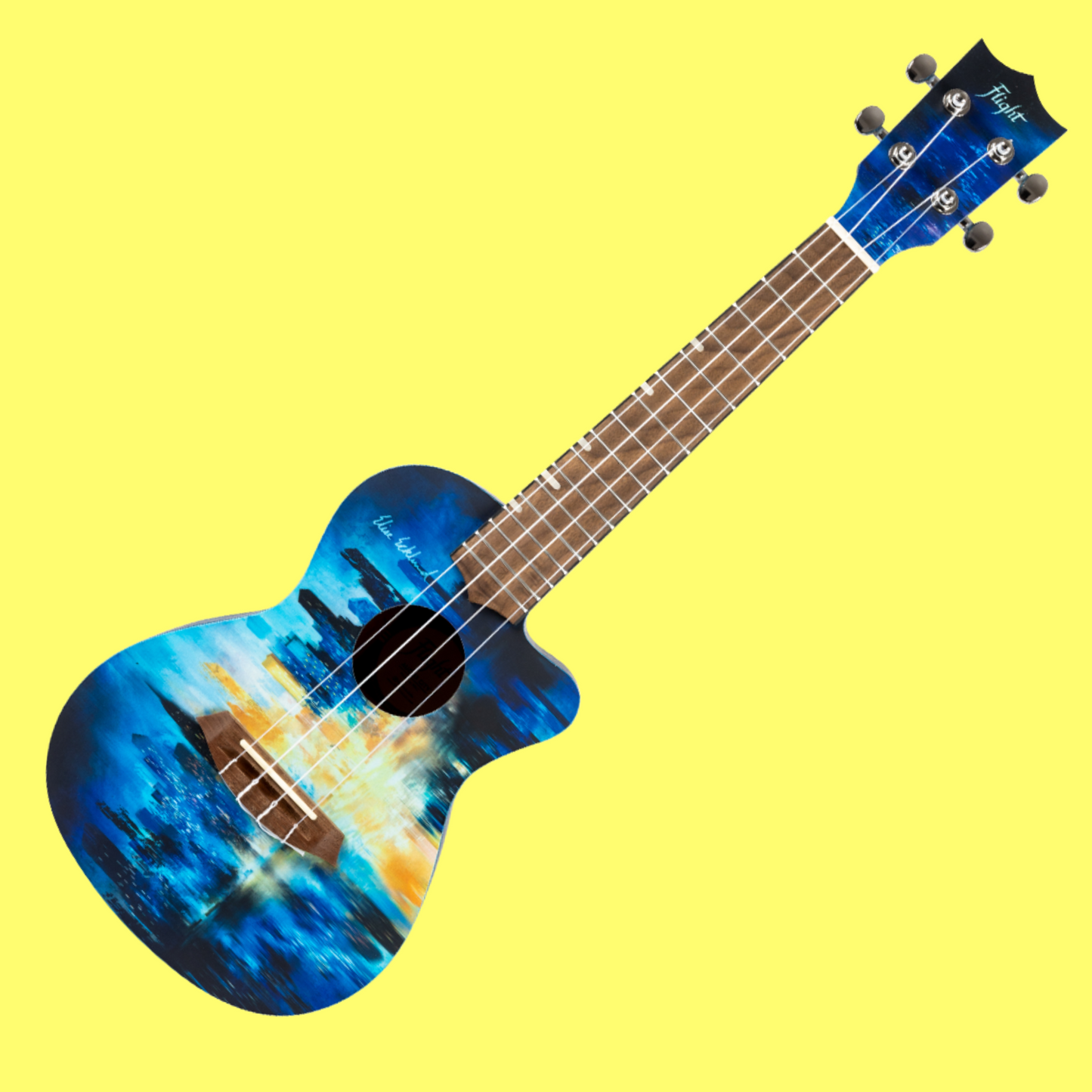 Flight Elise Ecklund Signature Concert Ukulele with Padded Gig Bag