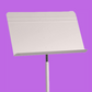 Manhasset Symphony Music Stand  - White Matte Finish