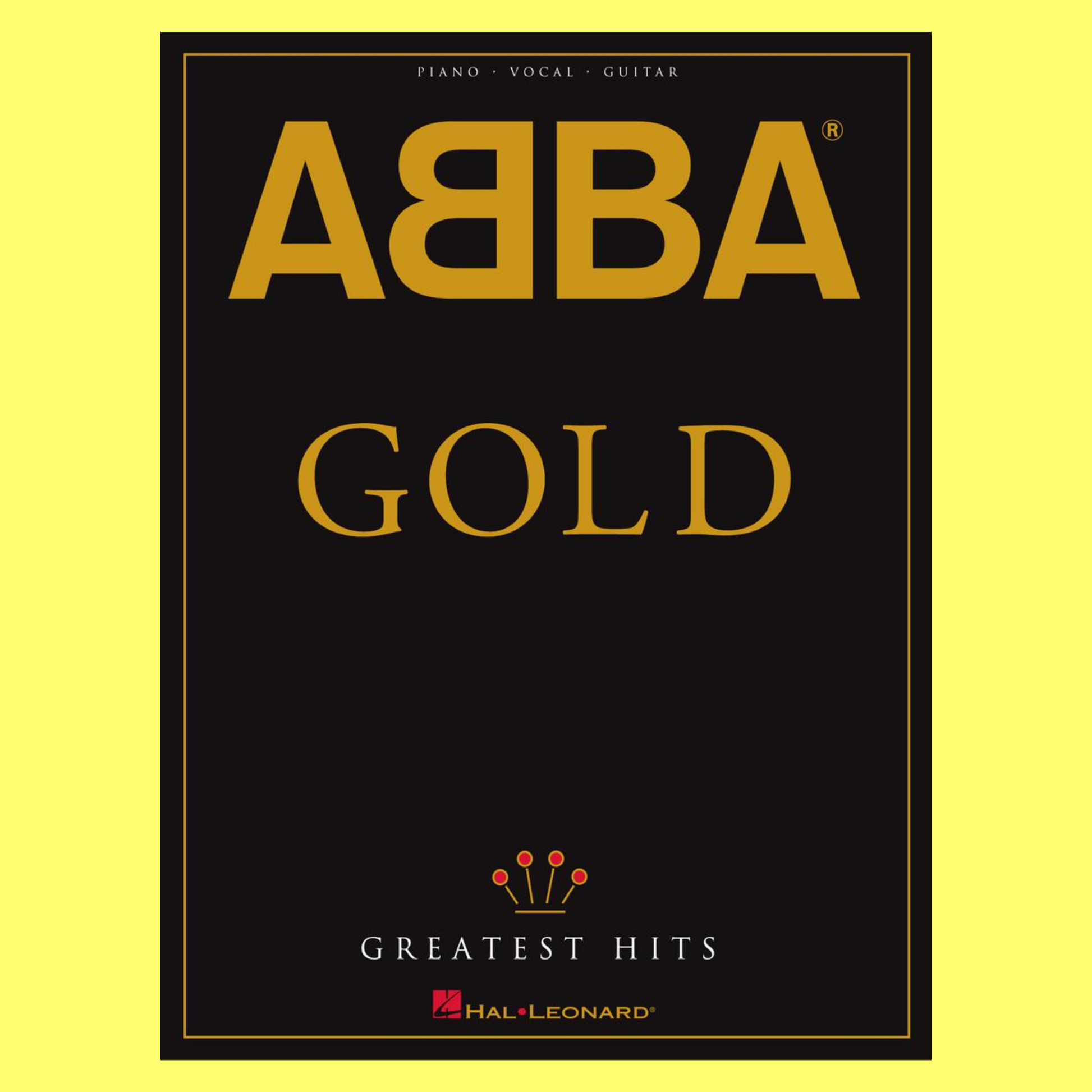 Abba - Gold Greatest Hits Piano, Vocal & Guitar Songbook