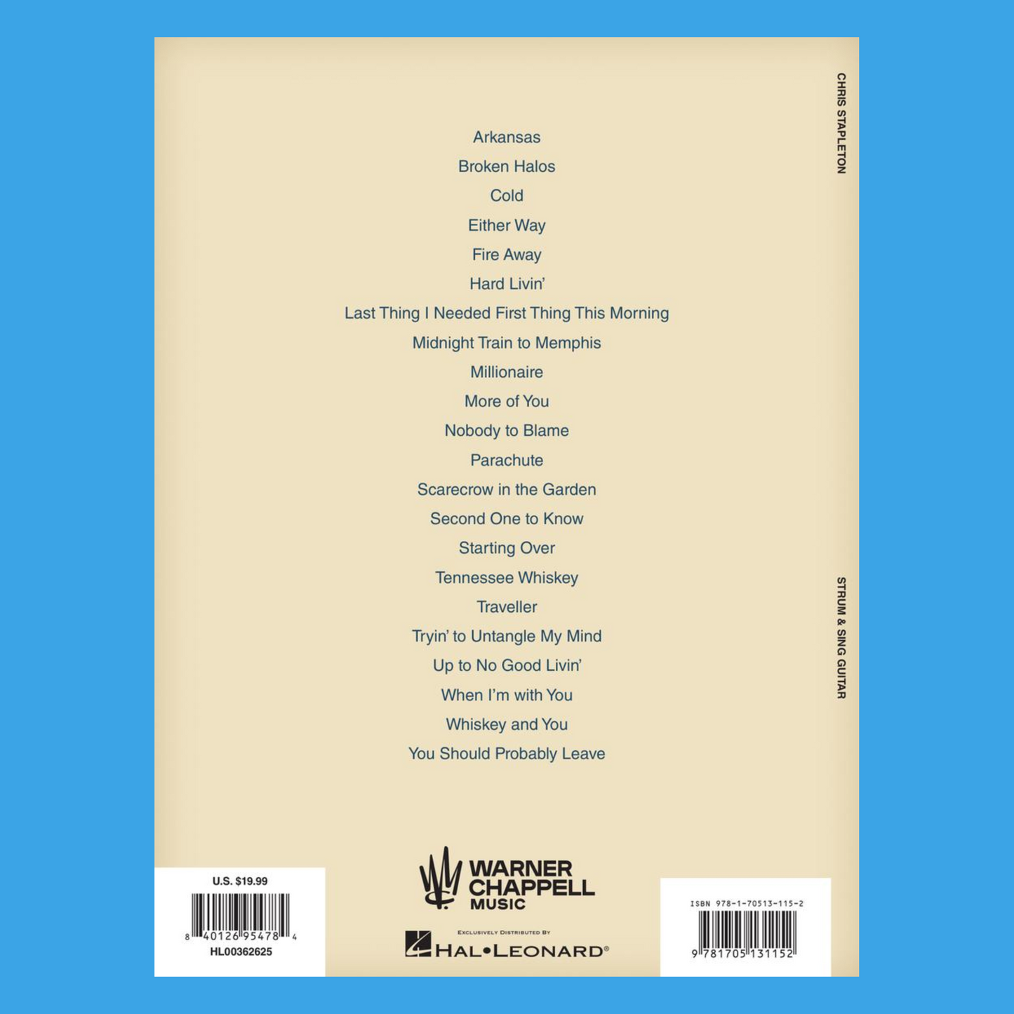 Chris Stapleton - Strum & Sing Guitar Songbook