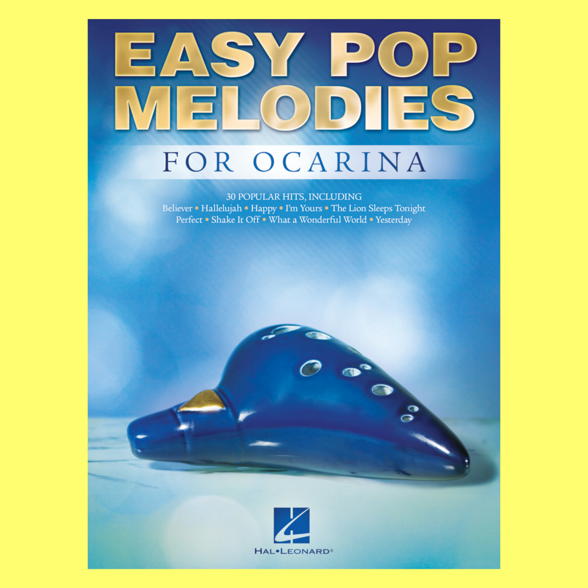 Easy Pop Melodies For Ocarina Songbook