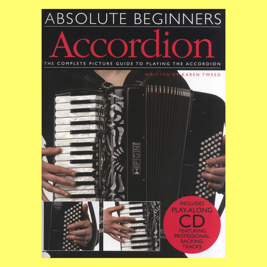 Absolute Beginners Accordion - Book And Play Along Cd