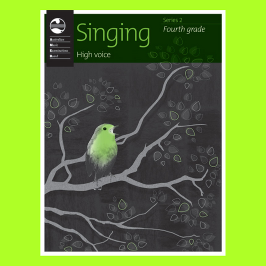 AMEB Singing Series 2 - High Voice Grade 4 Book