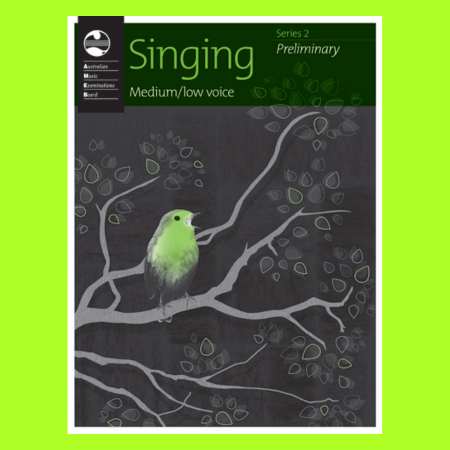AMEB Singing Series 2 - Medium-Low Voice Preliminary Book