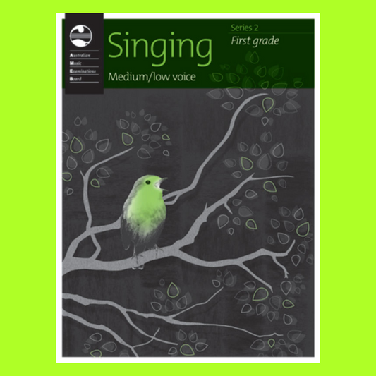 AMEB Singing Series 2 - Medium to Low Voice Grade 1 Book