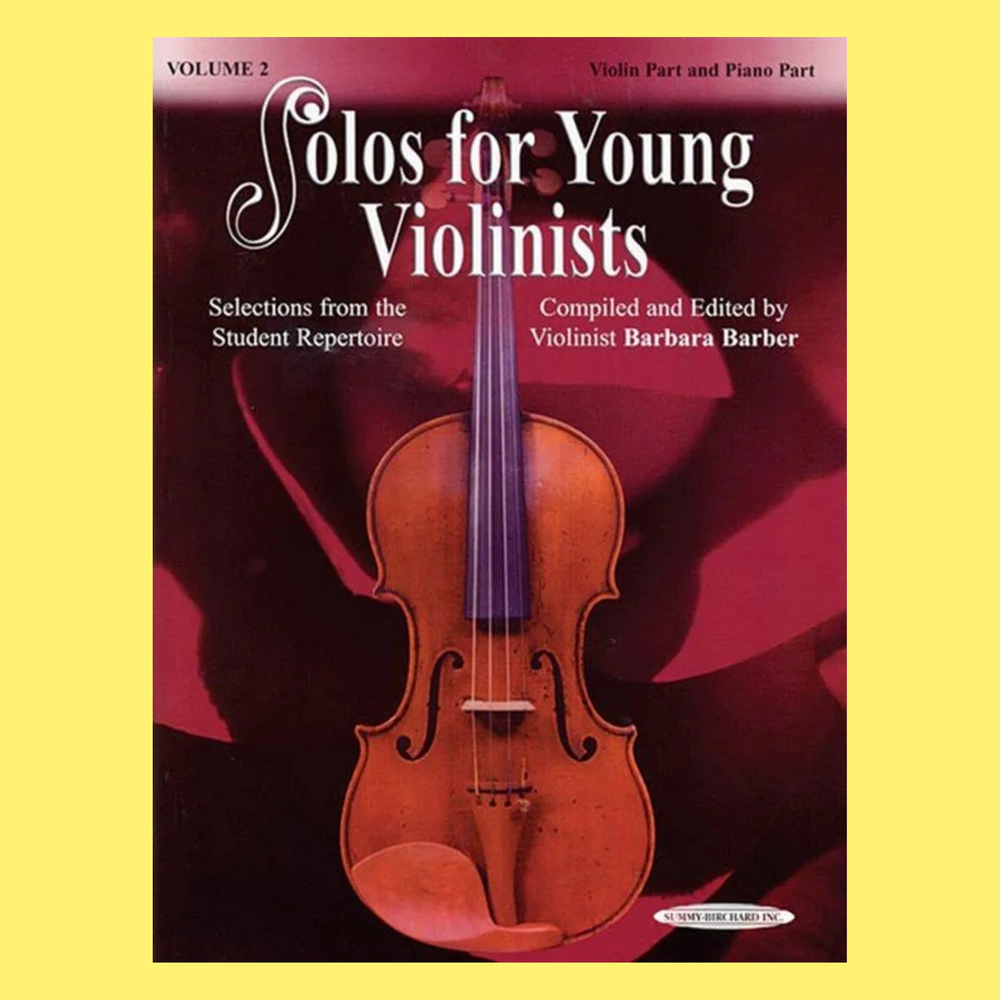 Solos for Young Violinists - Volume 2 Book with Piano Accompaniment