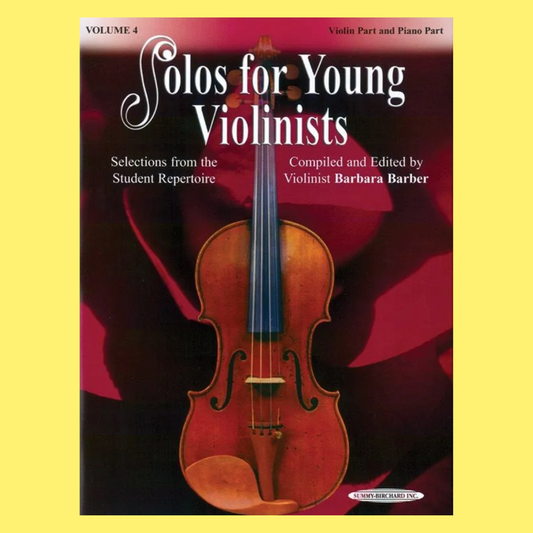 Solos for Young Violinists - Volume 4 Book with Piano Accompaniment