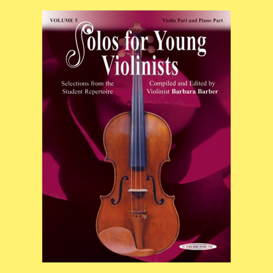 Solos for Young Violinists - Volume 5 Book with Piano Accompaniment