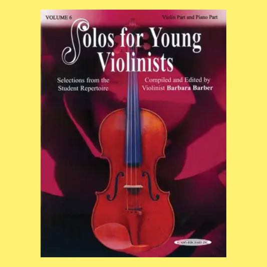 Solos for Young Violinists - Volume 6 Book with Piano Accompaniment