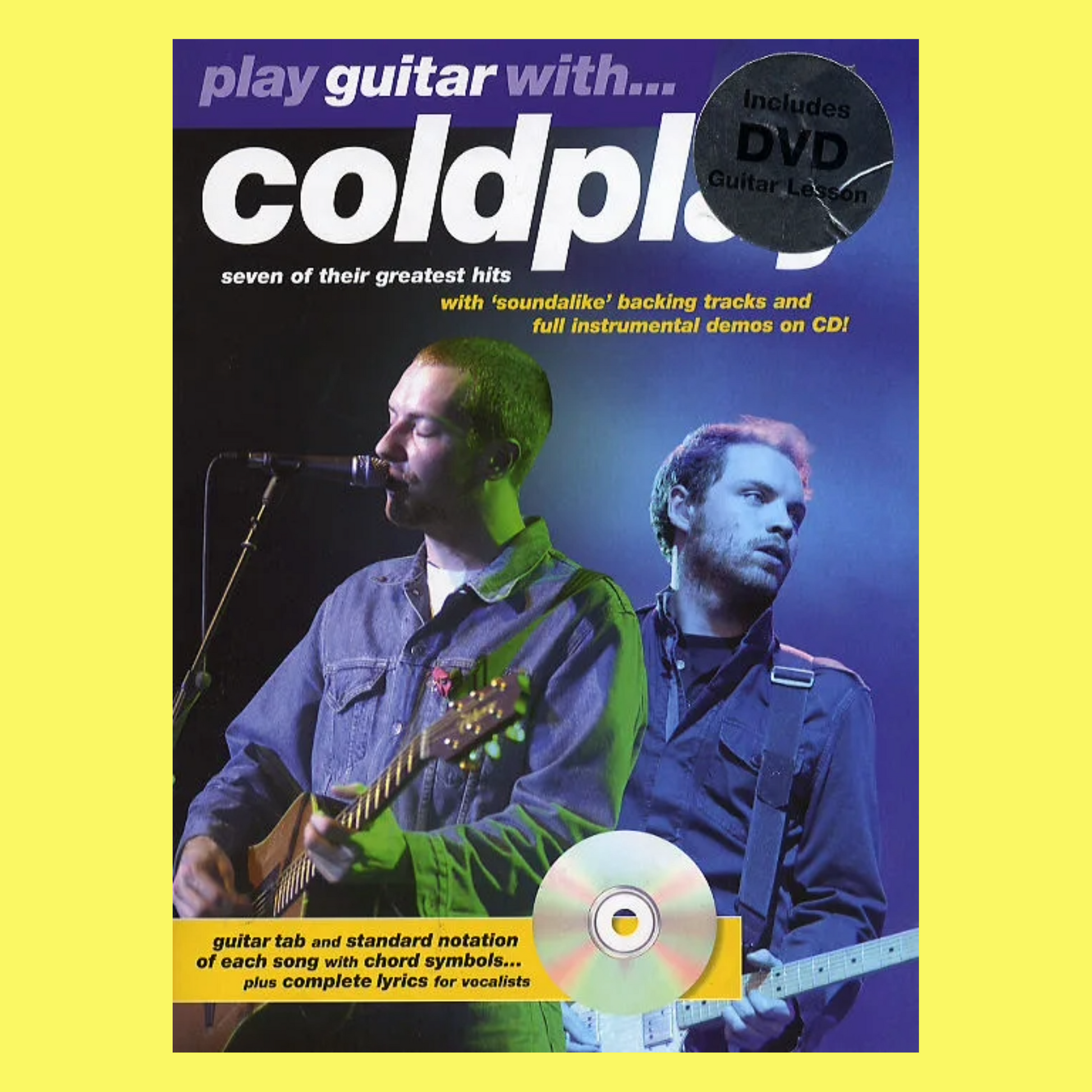Play Guitar With Coldplay Bk/Cd/Dvd