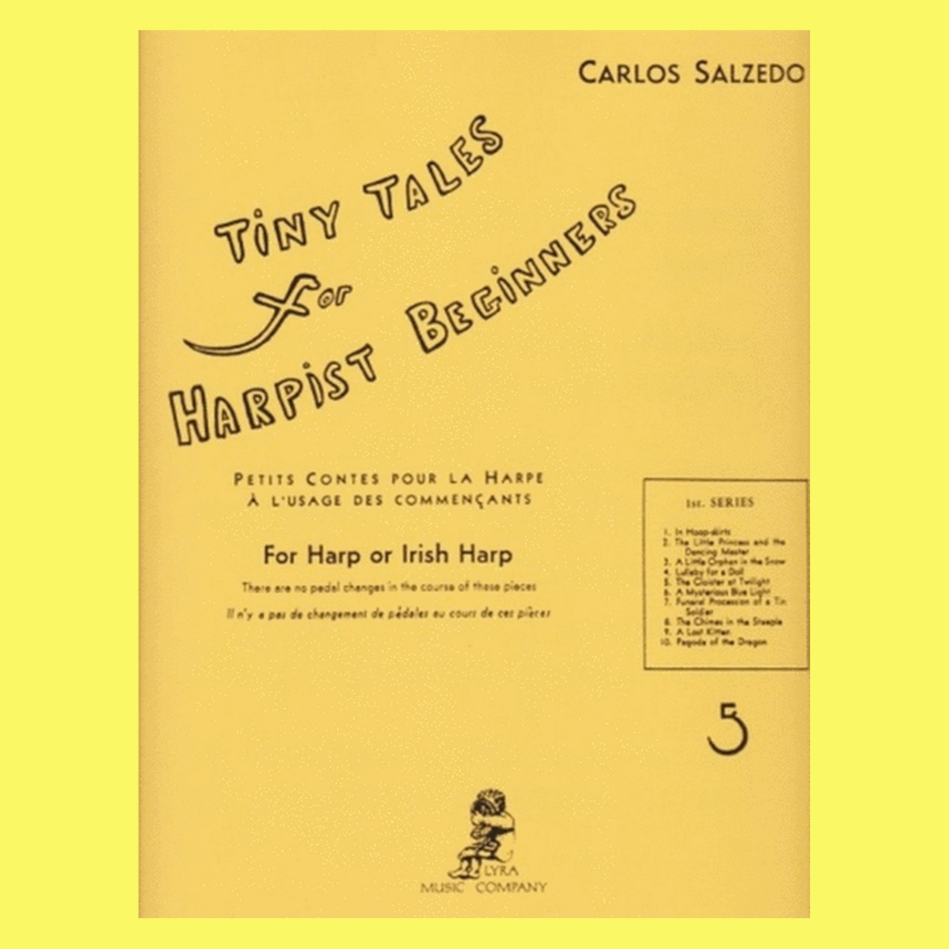 Carlos Salzedo - Tiny Tales For Harpist Beginners Volume 1 Book
