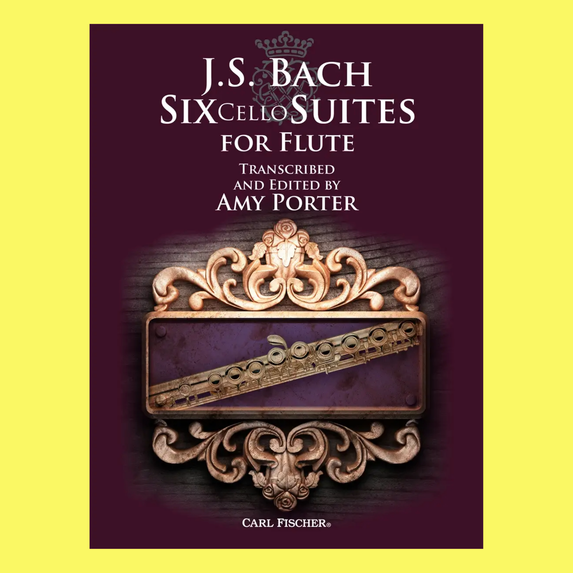 J.S Bach - Six Cello Suites For Flute Book