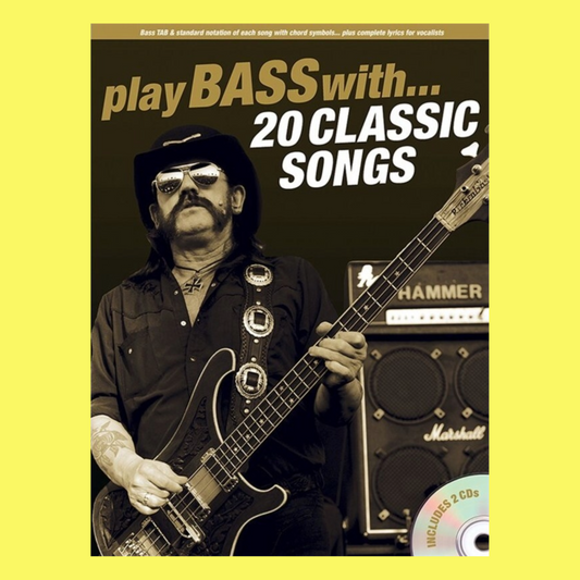 Play Bass With 20 Classic Songs Book/CD