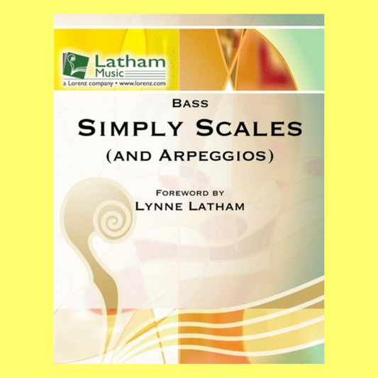 Simply Scales and Arpeggios For Double Bass Book