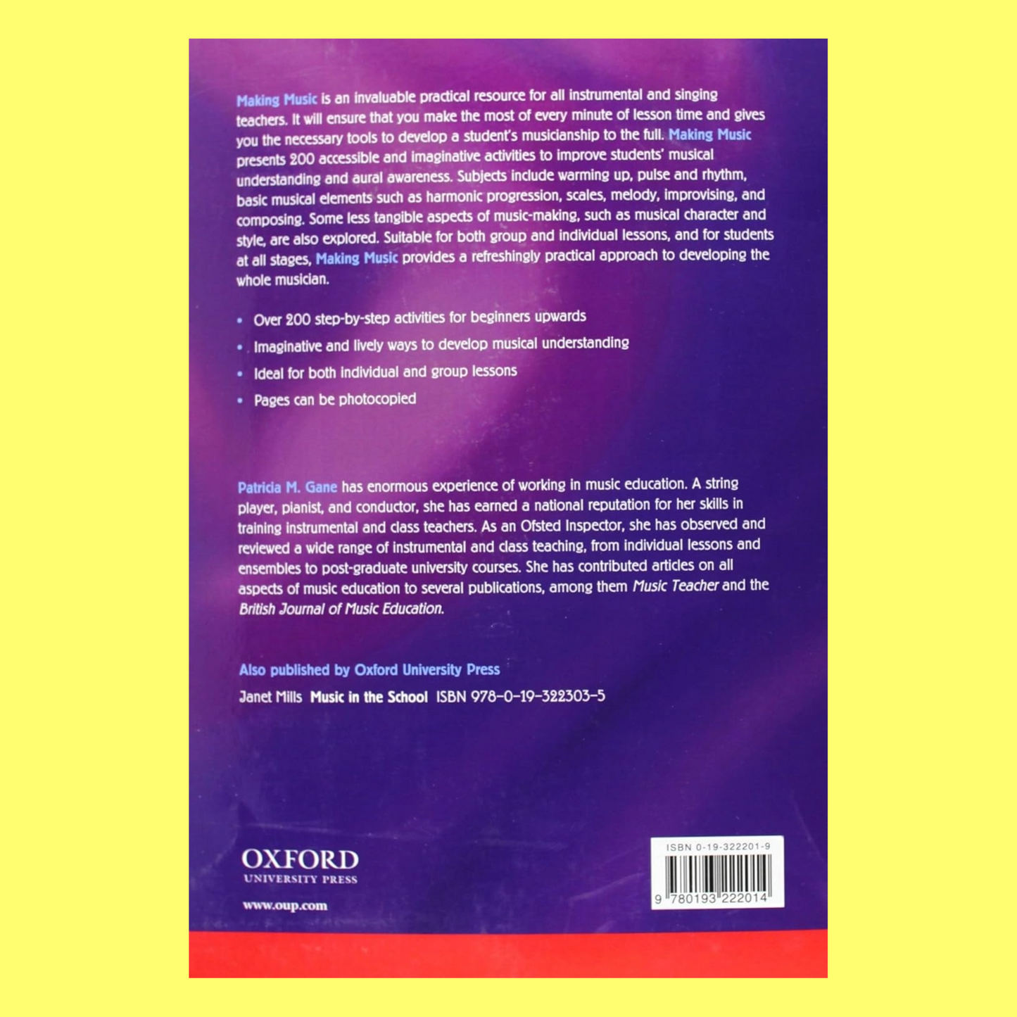 Making Music - Creative Ideas for Instrumental Teachers Book