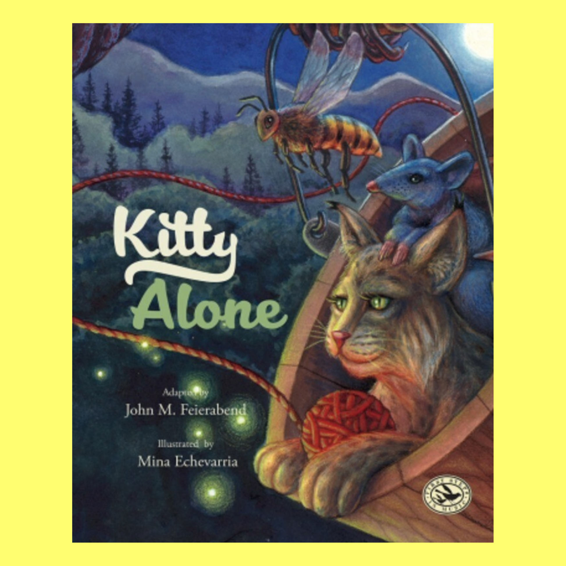 Kitty Alone Hardcover Picture Book
